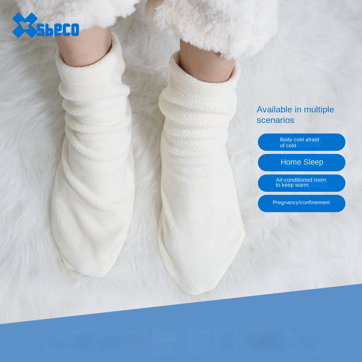 Thermal Sock Winter - ถุงเท้านอนหลับแบบหลวมสำหรับผู้ชายและผู้หญิง ถุงเท้าฤดูหนาวเนื้อนุ่ม ถุงเท้าอุ่นสบายสำหรับพักผ่อนในห้องแอร์