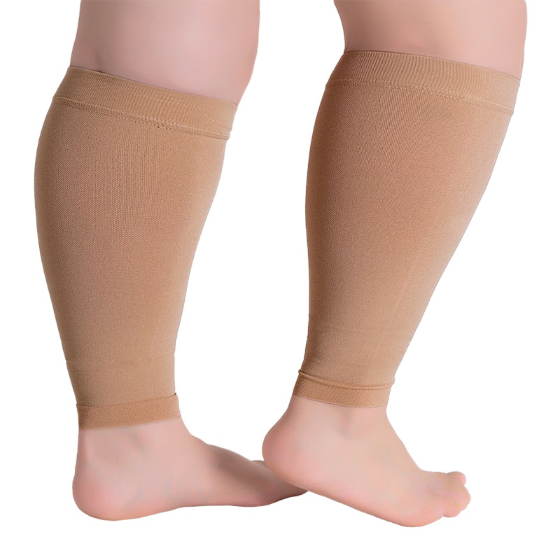 Compression Sock Medical - 1 คู่ฟิตเนสวิ่งการบีบอัดแขนขาลูกวัวผู้ชาย 20-30mmHg Toeless ถุงน่องทางการแพทย์เส้นเลือดขอดถุงเท้า