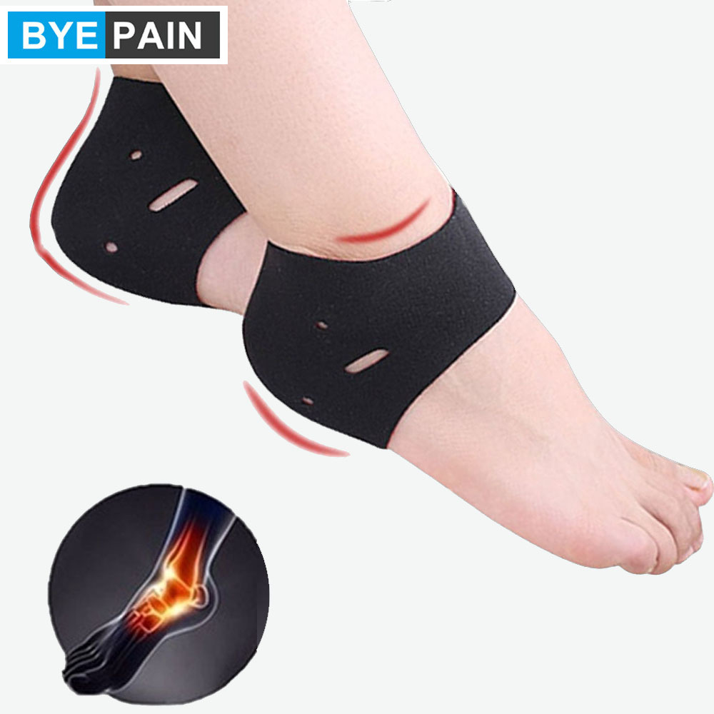 Ankle Brace Sock - 1คู่Plantar Fasciitisถุงเท้าสนับสนุนป้องกันข้อเท้าส้นเท้าลดความดันบนส้นบรรเทาปวดส้นเท้า