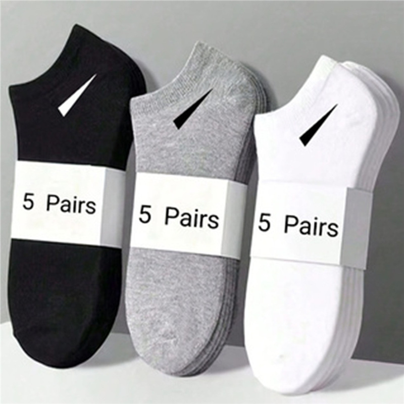Ankle Sock Low Cut - 10/20 คู่ ถุงเท้าข้อสั้นสำหรับผู้ชายและผู้หญิง - ถุงเท้ากีฬาแบบไม่โชว์ข้อเท้าน้ำหนักเบา ระบายอากาศได้ดี