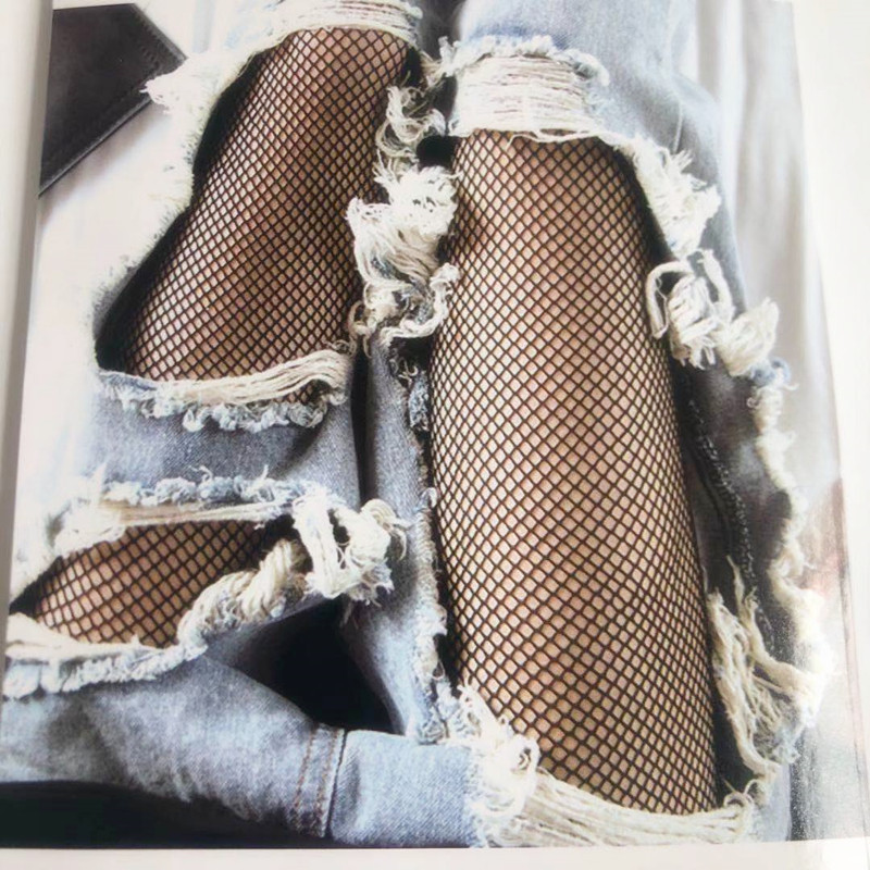 ถุงน่องตาข่ายสีดําสําหรับผู้หญ - Fishnet Stocking Women บทวิจารณ์และราคา