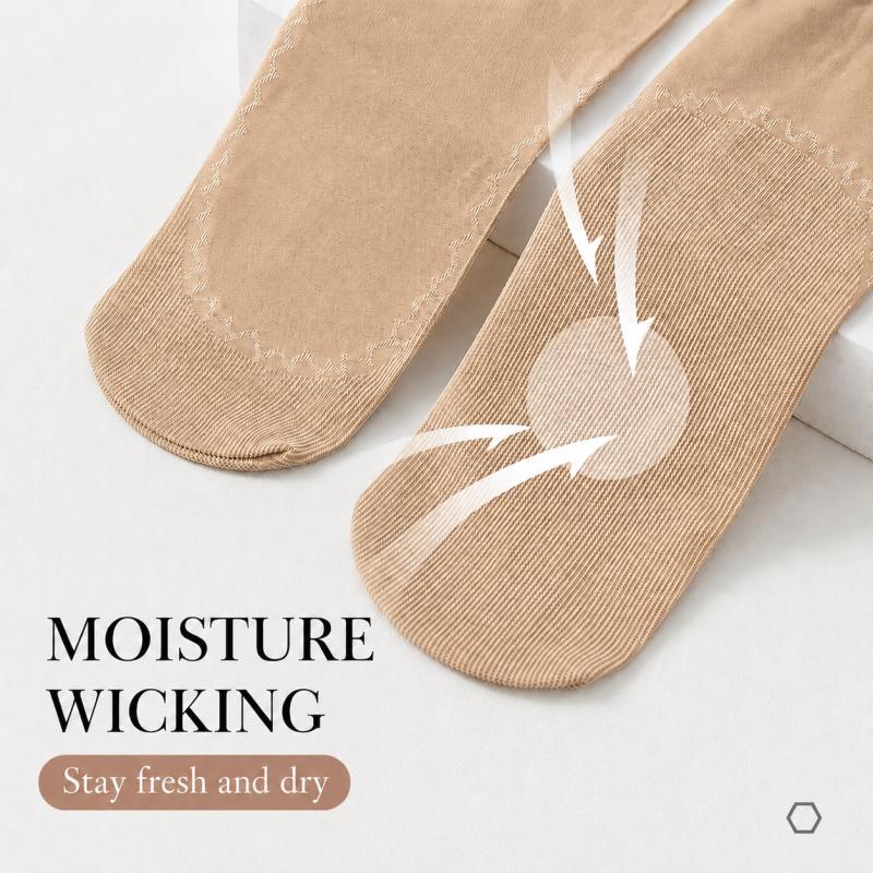ถุงเท้าข้อเท้าแบบใสพิเศษ 10 คู - Invisibility Sock Loafer บทวิจารณ์และราคา