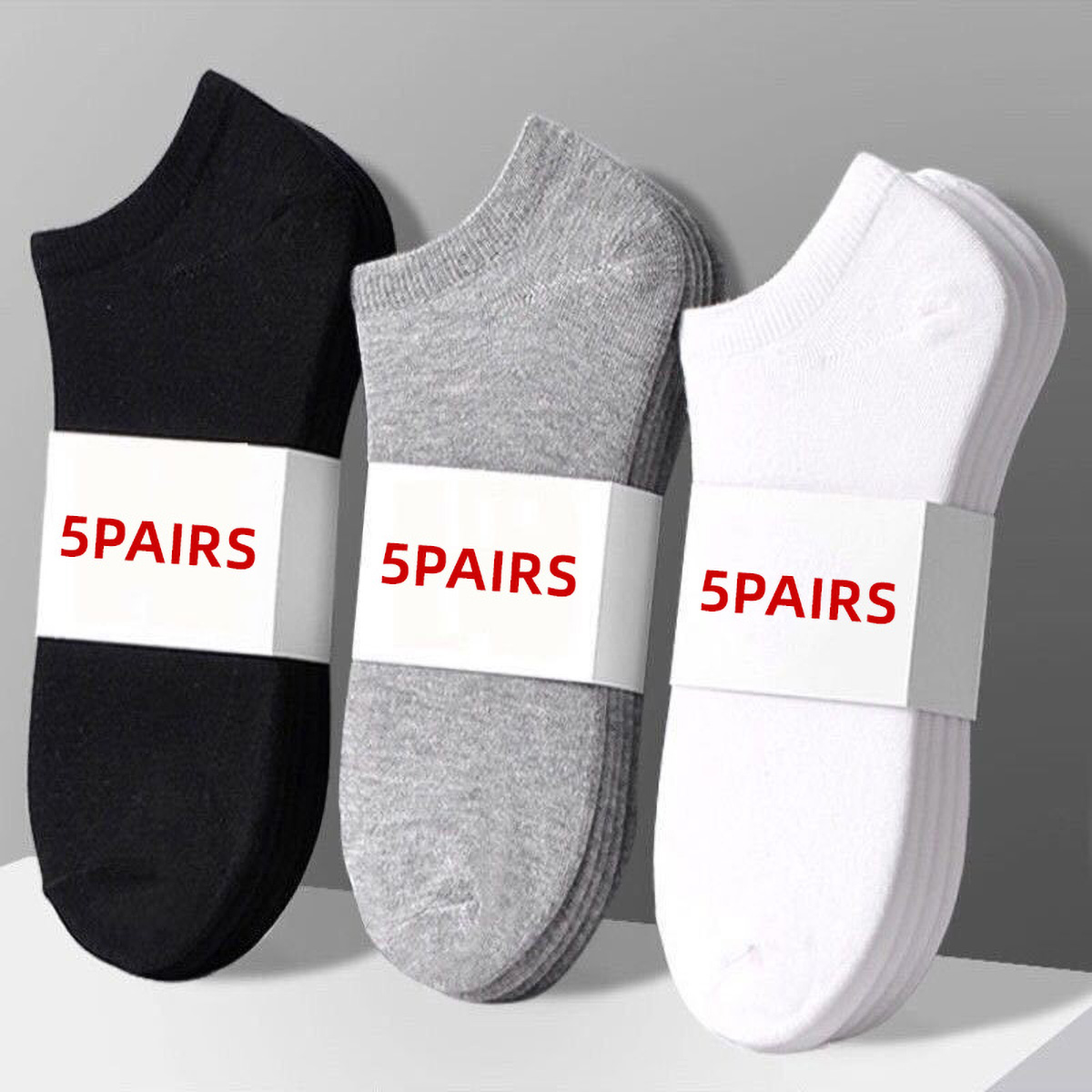 ถุงเท้าข้อสั้นแบบเรียบง่าย สีพ - No Show Sock Women บทวิจารณ์และราคา