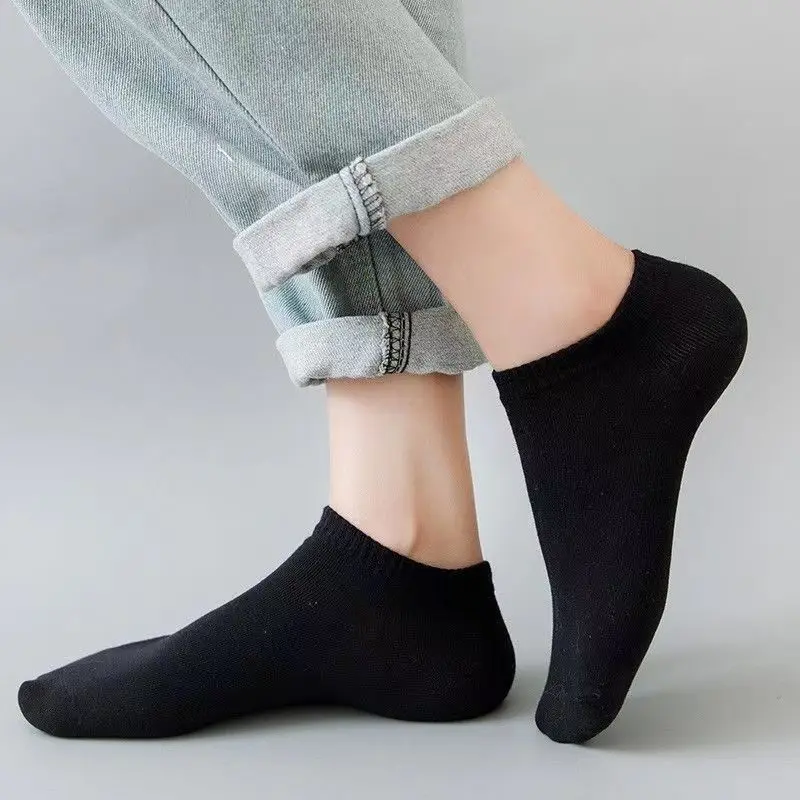 ถุงเท้าข้อสั้นแบบเรียบง่าย สีพ - No Show Sock Women บทวิจารณ์และราคา