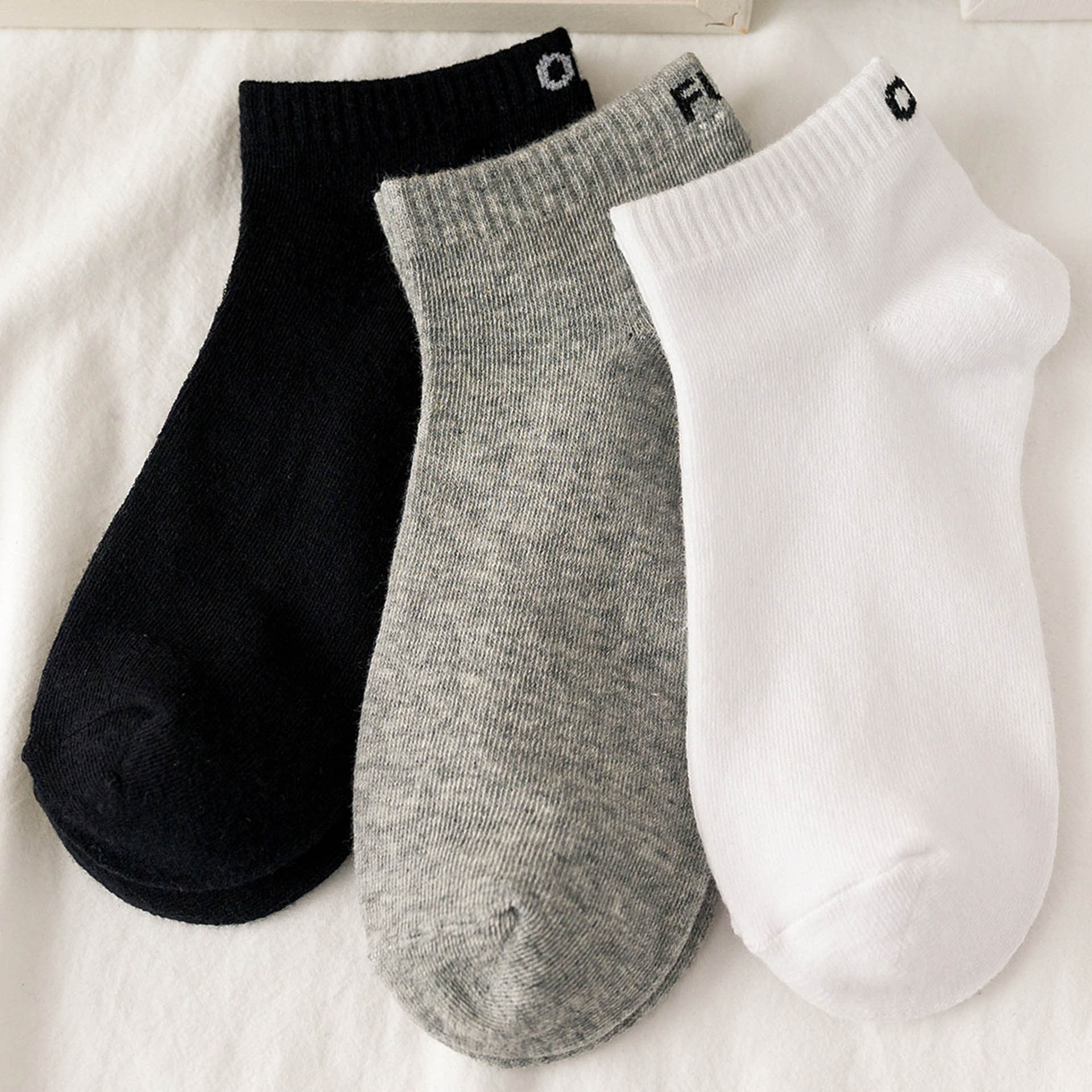 ถุงเท้าข้อสั้นผู้ชาย 10/30 คู่ - Ankle Sock Low Cut บทวิจารณ์และราคา