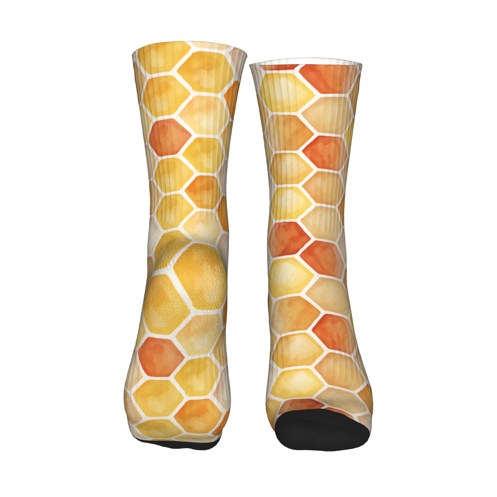 ถุงเท้าลายรังผึ้งสีน้ำโทนพระอา - Dress Sock Men บทวิจารณ์และราคา