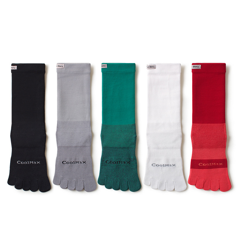 ถุงเท้าห้านิ้วแบบสูงสำหรับผู้ช - Toe Sock Split บทวิจารณ์และราคา