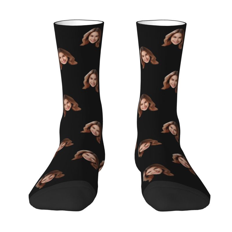 ถุงเท้าลายภาพถ่ายส่วนตัวสำหรับ - Dress Sock Men บทวิจารณ์และราคา