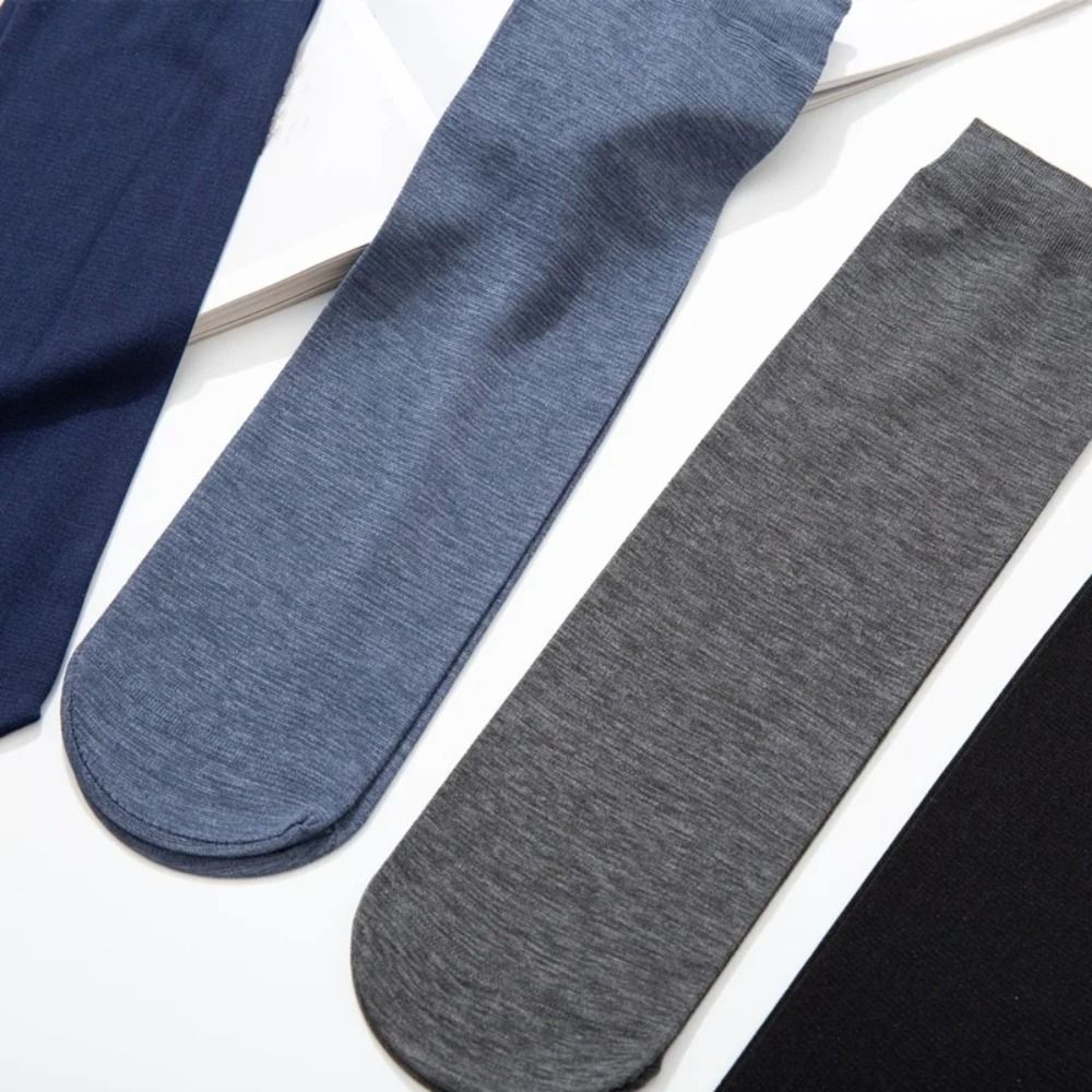 10 คู่ ถุงเท้าผู้ชายแบบสบาย ๆ  - Silk Sock Bamboo บทวิจารณ์และราคา