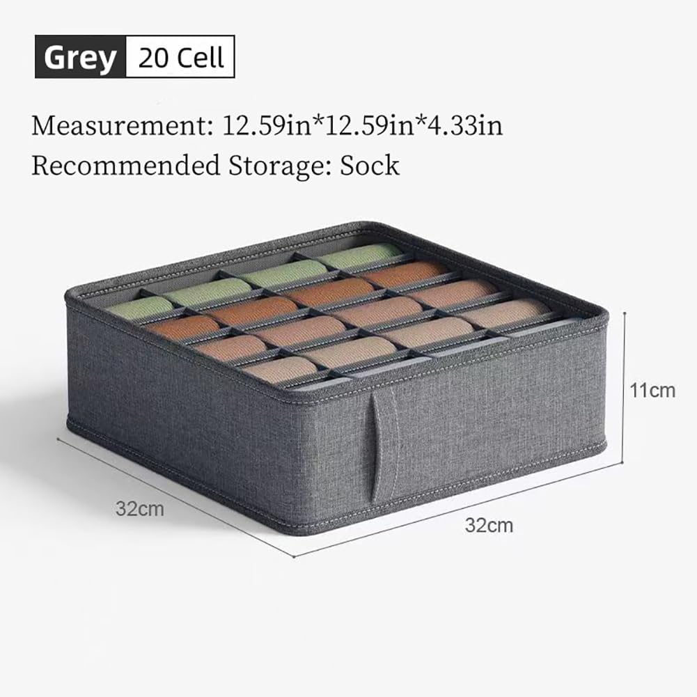 กล่องเก็บของในตู้เสื้อผ้าแบบพั - Sock Organizer Tray บทวิจารณ์และราคา