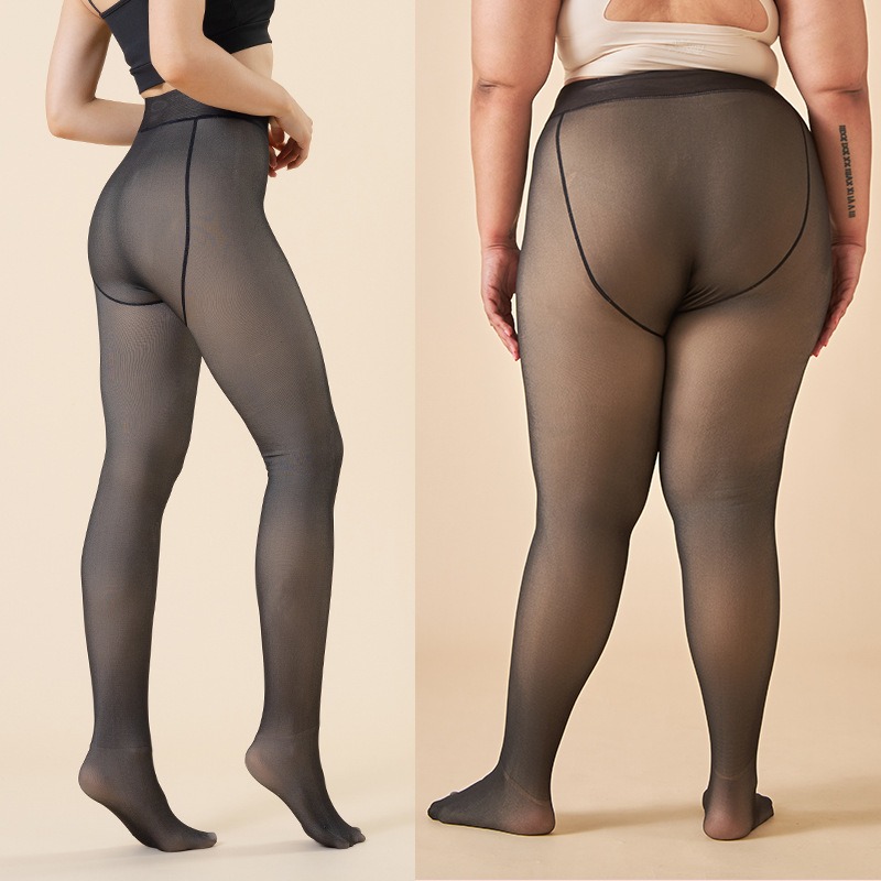 1-2 คู่ กางเกงรัดรูปบุขนเฟลซแบ - Tights Pantyhose Sheer บทวิจารณ์และราคา