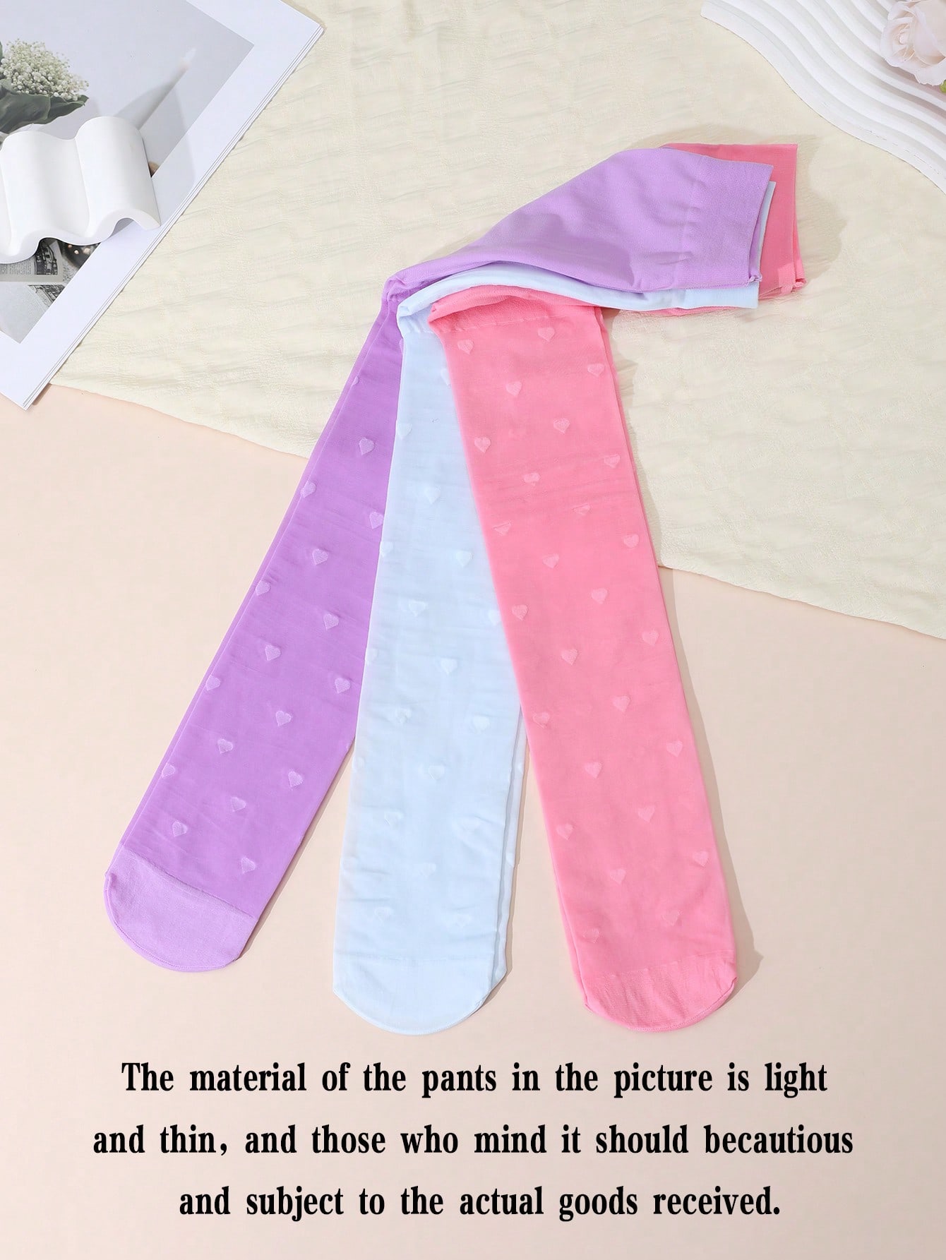 3 ชิ้น ถุงน่องเด็กผู้หญิงลายหั - Tights Pantyhose Sheer บทวิจารณ์และราคา