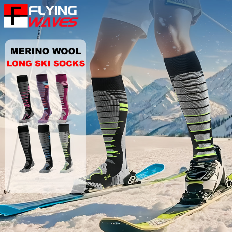 ถุงเท้าขนแกะเมอริโนสำหรับเล่นส - Thermal Sock Winter บทวิจารณ์และราคา
