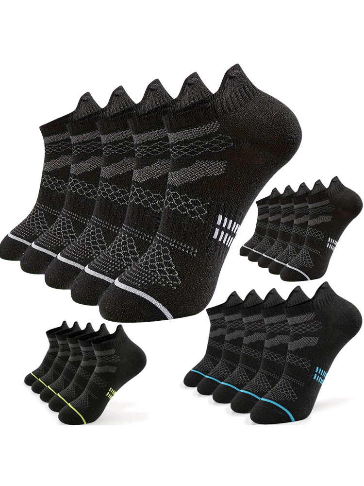 ถุงเท้าข้อสั้นแบบนุ่ม 10 คู่ ส - Ankle Sock Low Cut บทวิจารณ์และราคา
