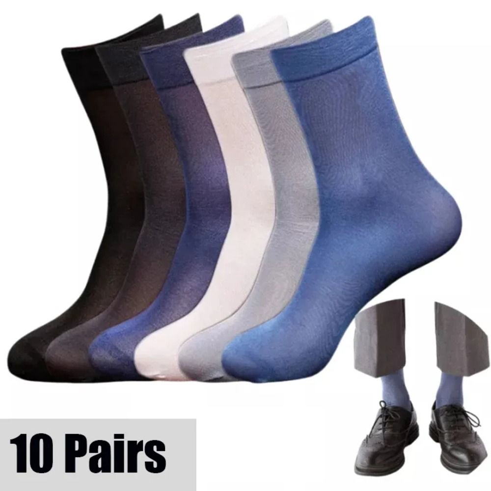 ถุงเท้าผู้ชายผ้าไหมน้ำแข็ง ระบ - Silk Sock Bamboo บทวิจารณ์และราคา