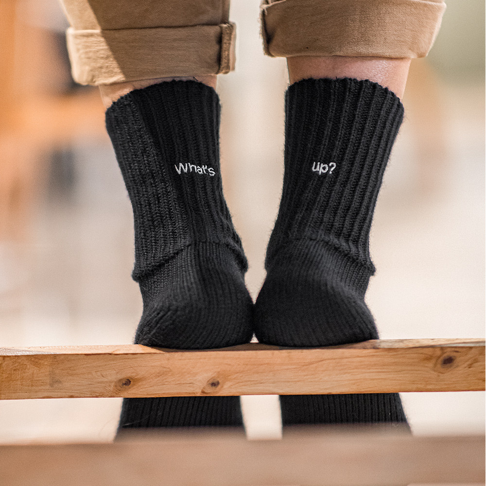 Maden 3 แพ็คคู่ Vintage เย็บปั - Cotton Crew Sock Pack บทวิจารณ์และราคา