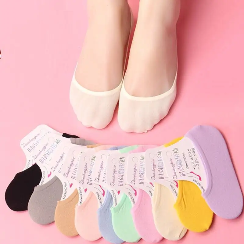 ถุงเท้ารองเท้าส้นเตี้ยแบบบางใส - Invisibility Sock Loafer บทวิจารณ์และราคา