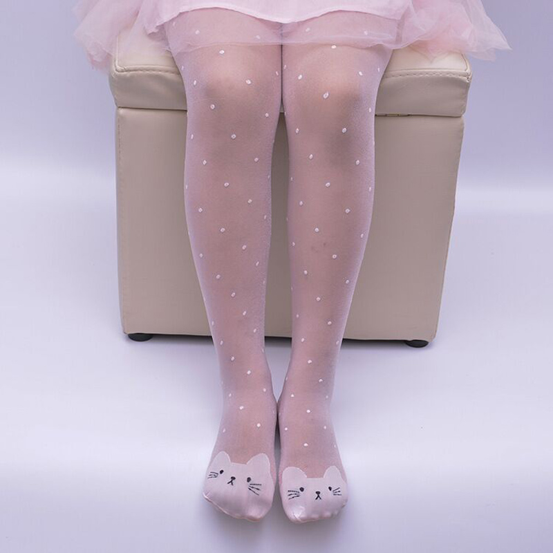 ถุงน่องเด็กผู้หญิงลายจุดบางๆ ค - Tights Pantyhose Sheer บทวิจารณ์และราคา