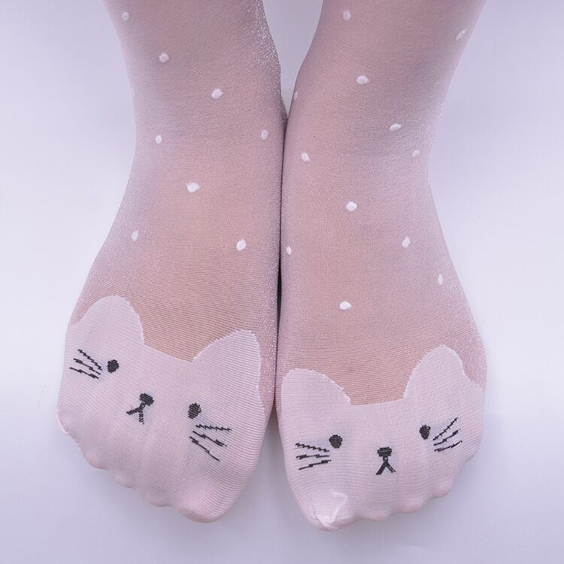 ถุงน่องเด็กผู้หญิงลายจุดบางๆ ค - Tights Pantyhose Sheer บทวิจารณ์และราคา