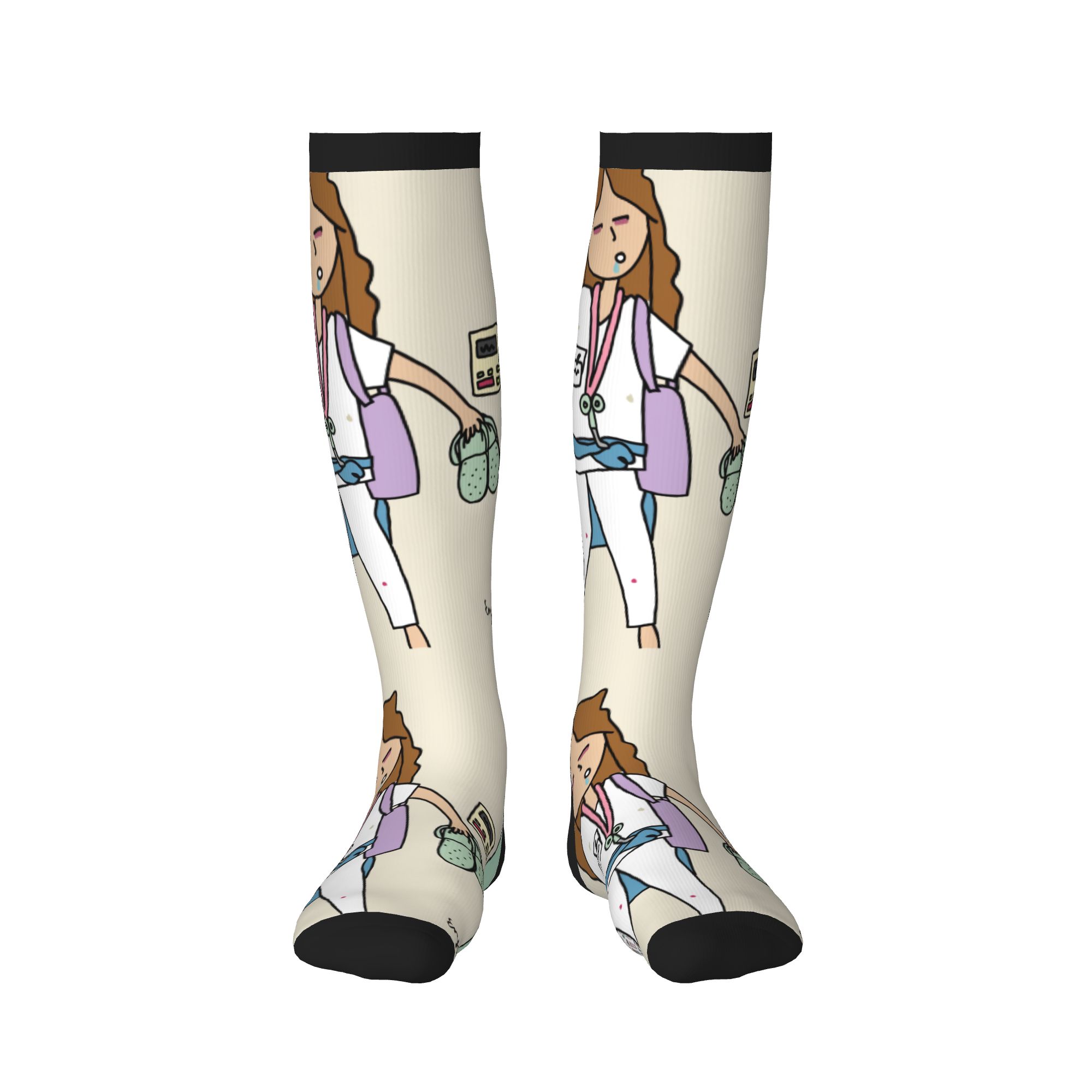 ถุงเท้าบีบอัดสำหรับแพทย์ พยาบา - Compression Sock Medical บทวิจารณ์และราคา