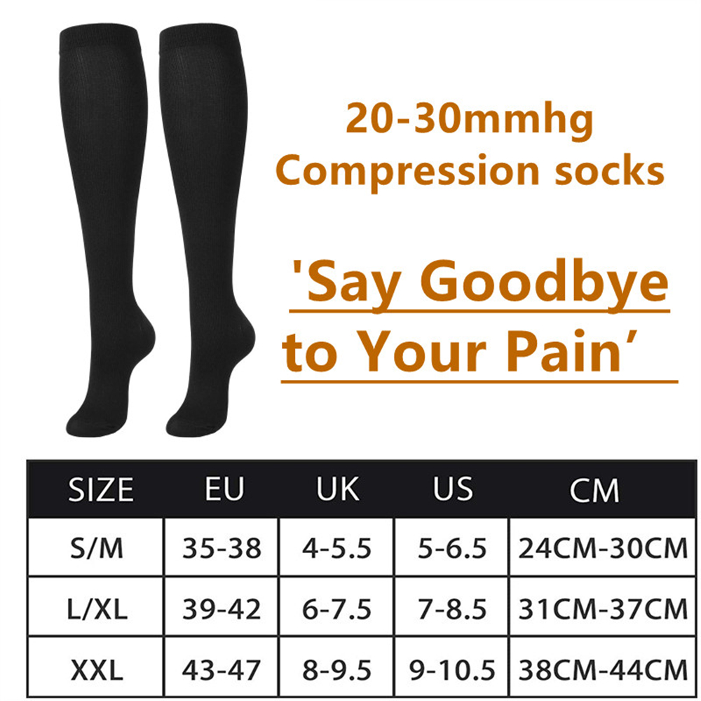 7 คู่ถุงเท้าการบีบอัดผู้หญิงผู - Compression Sock Medical บทวิจารณ์และราคา