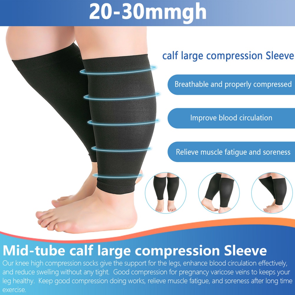 1 คู่ฟิตเนสวิ่งการบีบอัดแขนขาล - Compression Sock Medical บทวิจารณ์และราคา
