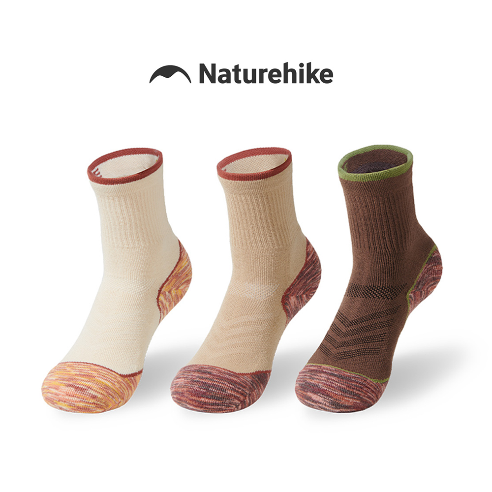 ถุงเท้าเนเจอร์ไฮค์ ถุงเท้ากีฬา - Wool Hiking Sock บทวิจารณ์และราคา