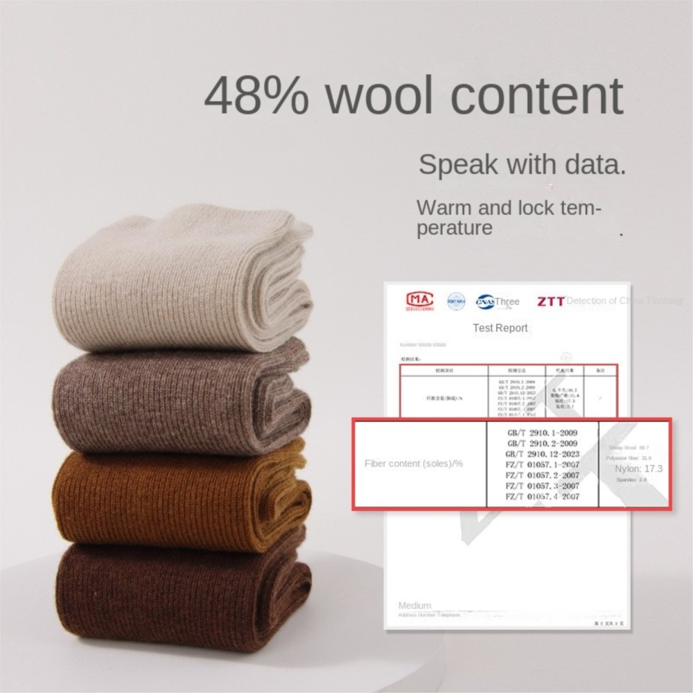 ถุงเท้าแฟชั่นปี 2025 แบบครูว์  - Wool Hiking Sock บทวิจารณ์และราคา