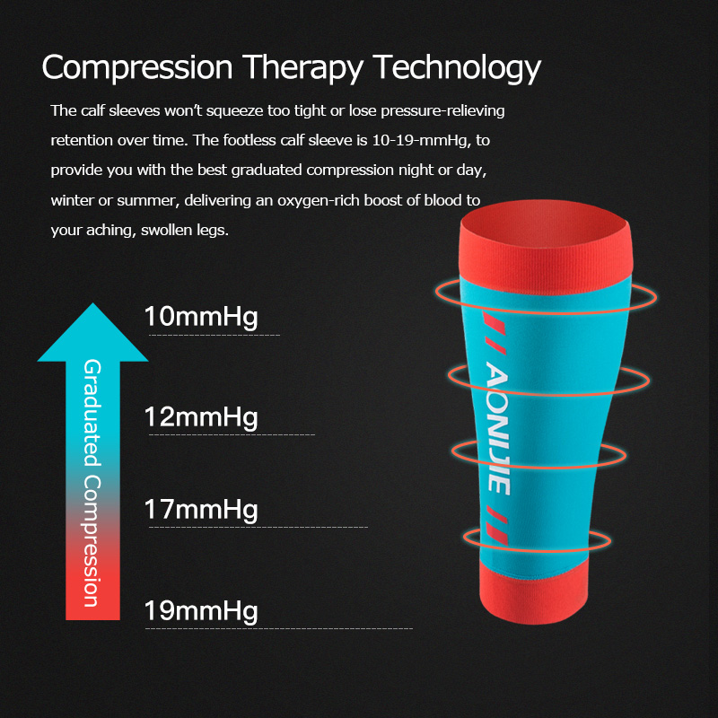 AONIJIE E4405 ถักการบีบอัดขาลู - Compression Sleeve Calf บทวิจารณ์และราคา