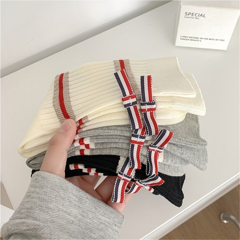 ถุงเท้าผู้หญิง 3 คู่ ผ้าฝ้ายหว - Cotton Crew Sock Pack บทวิจารณ์และราคา