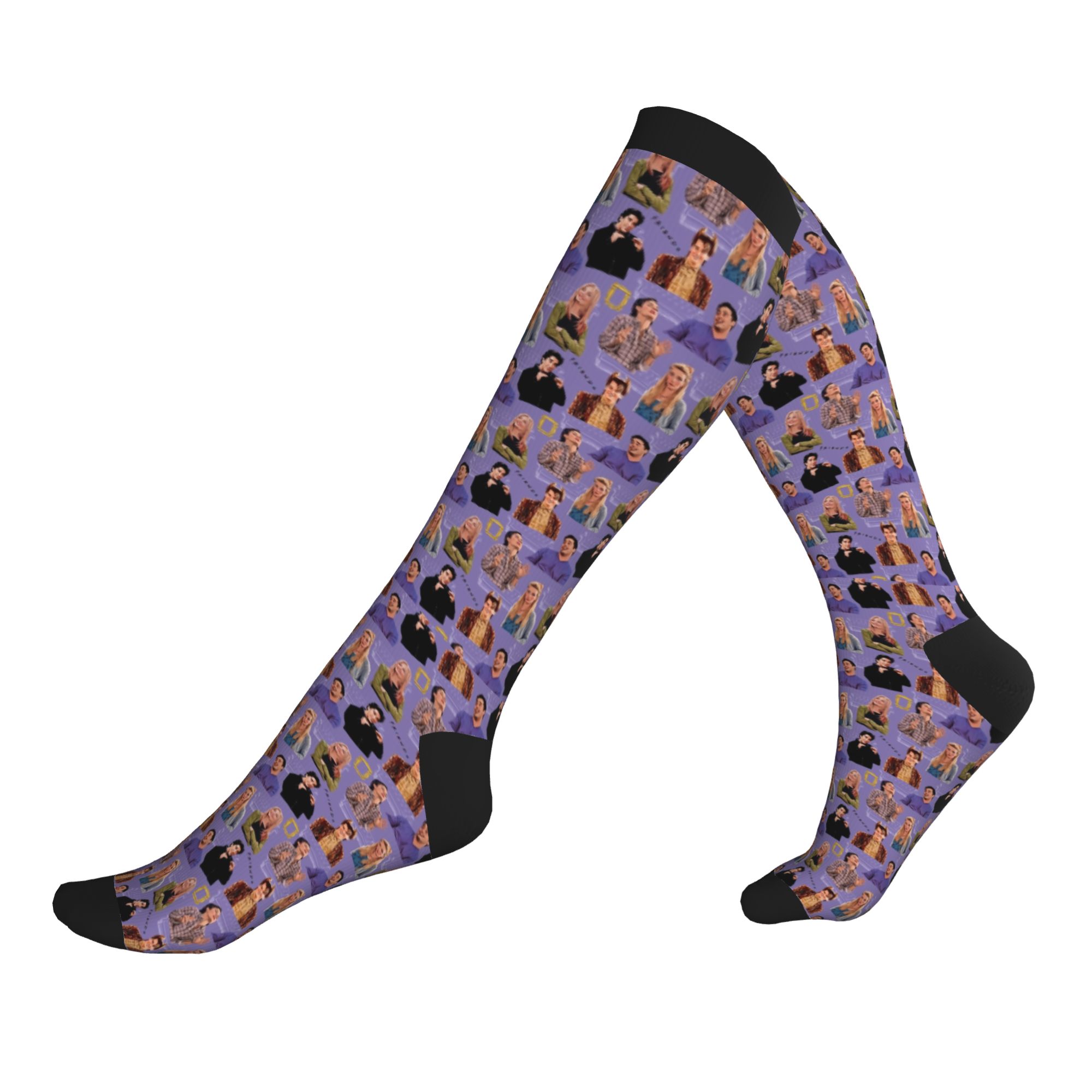 ถุงเท้าลายพิมพ์ 3 มิติ ลายคอลล - No Show Sock Women บทวิจารณ์และราคา