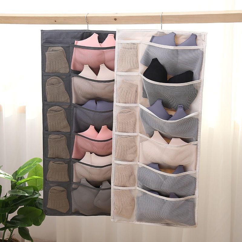 ที่แขวนผนังสำหรับจัดเก็บชุดชั้ - Sock Organizer Tray บทวิจารณ์และราคา