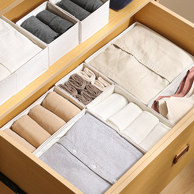 กล่องจัดระเบียบชุดชั้นใน 1/2 ช - Sock Organizer Tray บทวิจารณ์และราคา