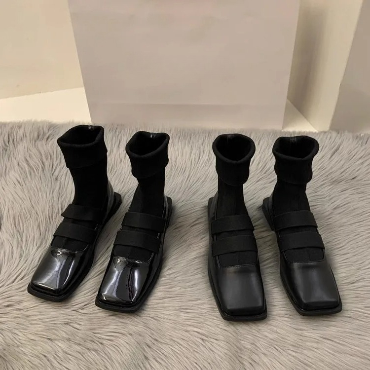 สไตล์อังกฤษสแควร์ถักถุงเท้ารอง - No Show Sock Women บทวิจารณ์และราคา