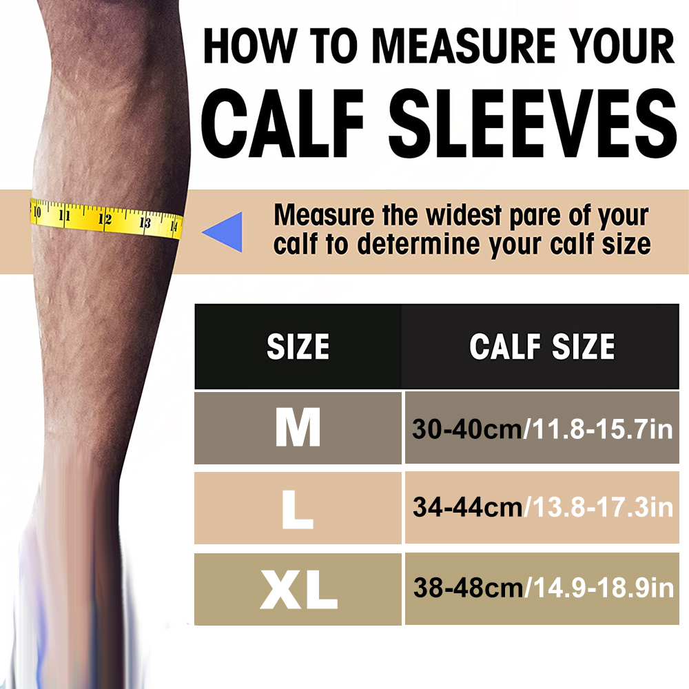 ปลอกรัดน่องแบบไม่มีปลายเท้า 1  - Compression Sleeve Calf บทวิจารณ์และราคา