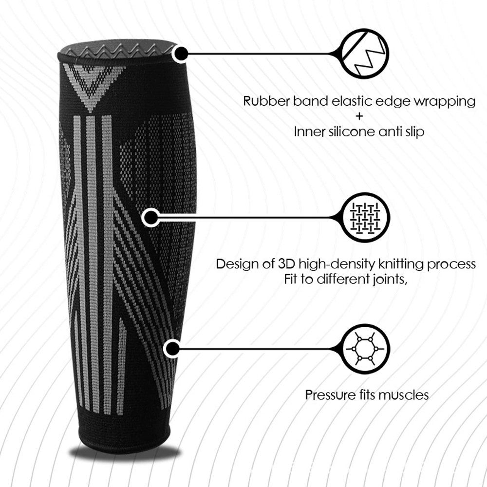 ปลอกรัดน่องแบบไม่มีปลายเท้า 1  - Compression Sleeve Calf บทวิจารณ์และราคา