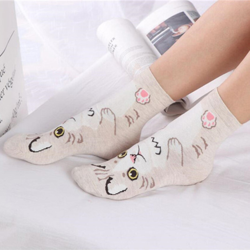 ถุงเท้าลายการ์ตูนสุนัข 5 คู่/แ - Cotton Crew Sock Pack บทวิจารณ์และราคา
