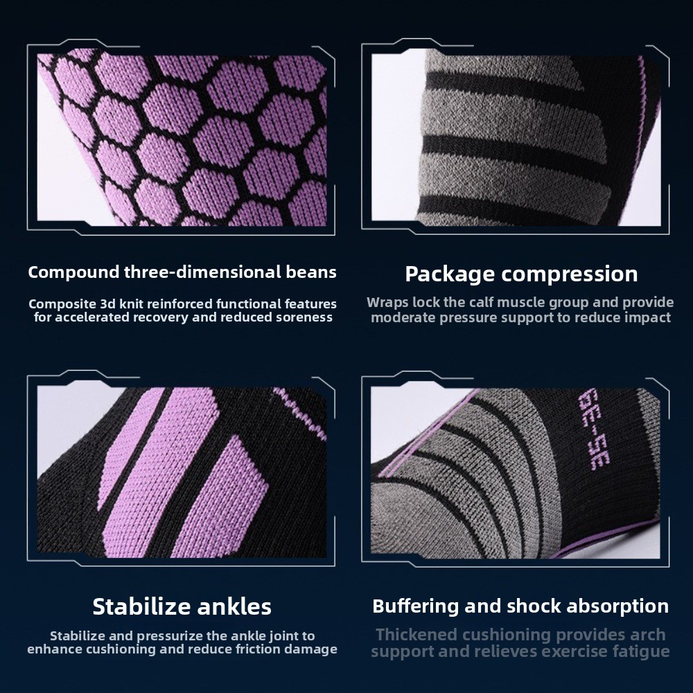 ใหม่ถุงเท้าสกีแบบหนาขึ้น ระบาย - Thermal Sock Winter บทวิจารณ์และราคา