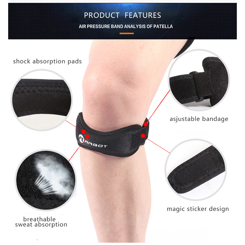 1 PC เข่า Patellar Tendon เข่า - Compression Sleeve Calf บทวิจารณ์และราคา