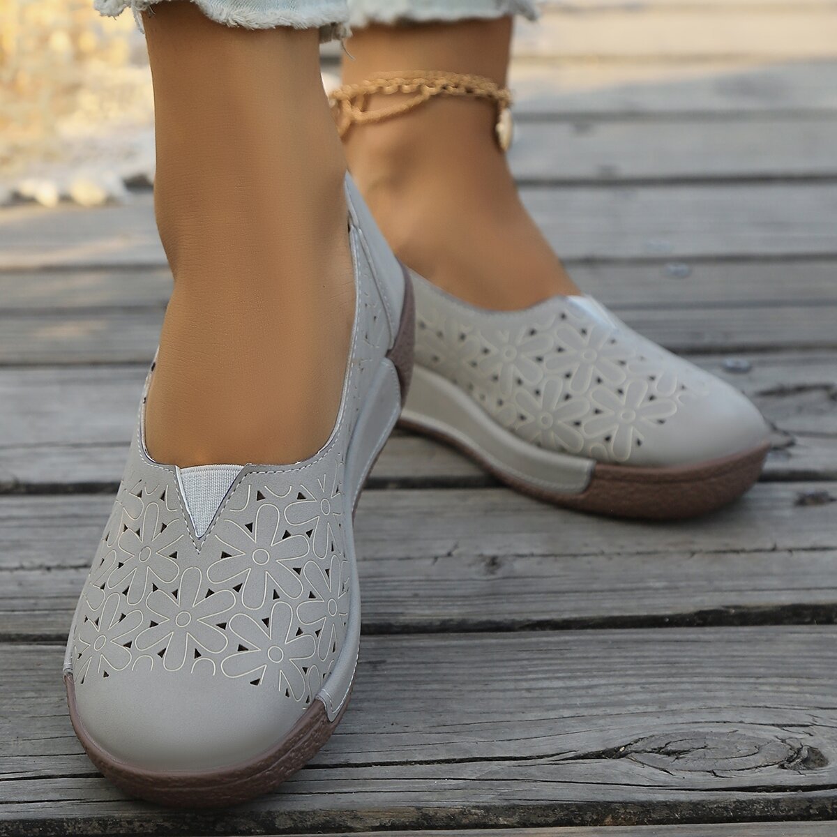 ถุงเท้าผ้าฝ้าย2024ถุงเท้าข้อเท - Invisibility Sock Loafer บทวิจารณ์และราคา
