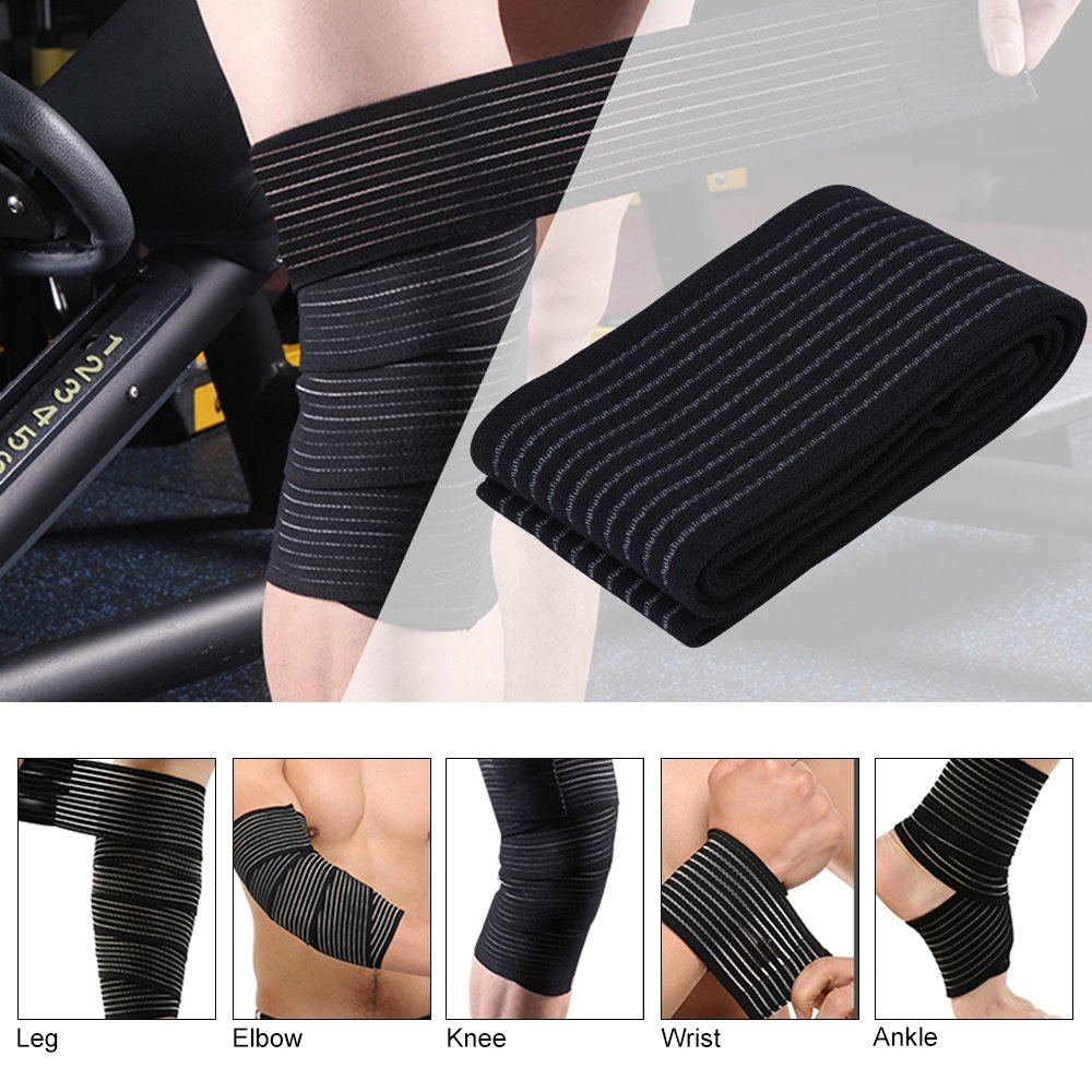 1PCS 40-300 ซม.การบีบอัดผ้าพัน - Compression Sleeve Calf บทวิจารณ์และราคา