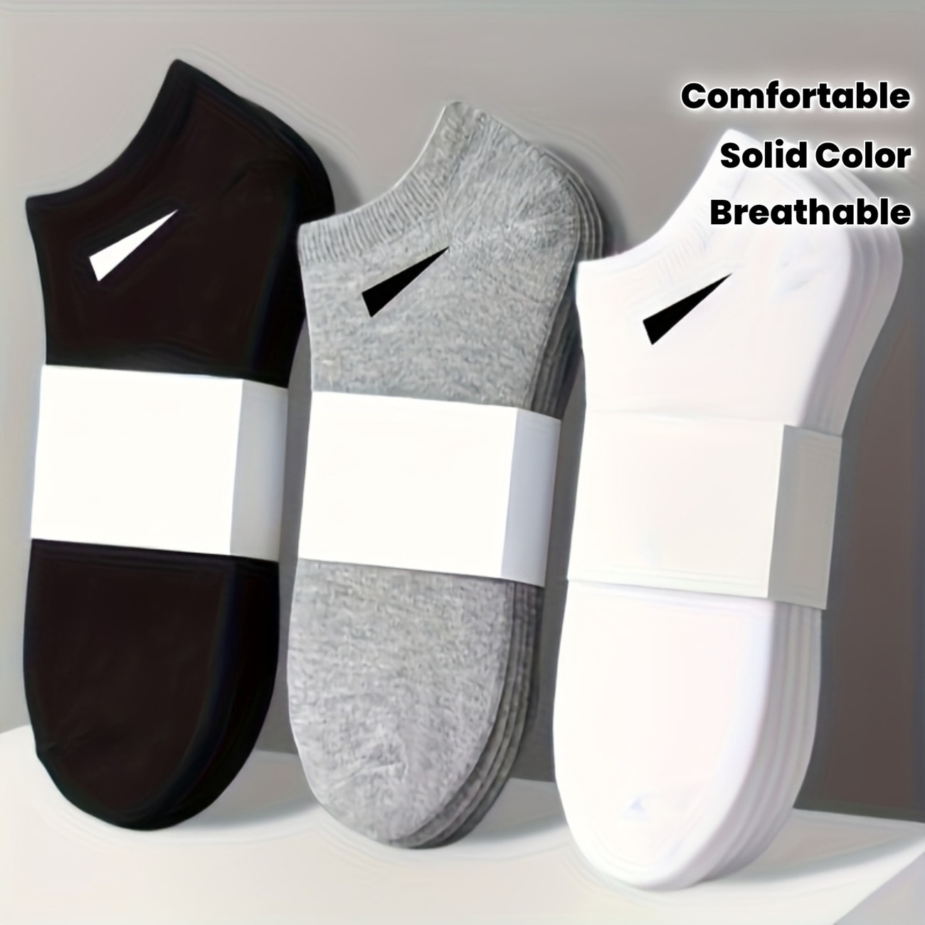 ถุงเท้าข้อสั้นผู้หญิง 10/20 คู - No Show Sock Women บทวิจารณ์และราคา
