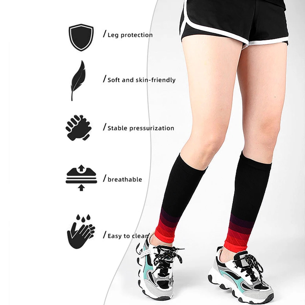 ปลอกรัดน่อง 1 คู่ แรงกด 20-30  - Compression Sleeve Calf บทวิจารณ์และราคา
