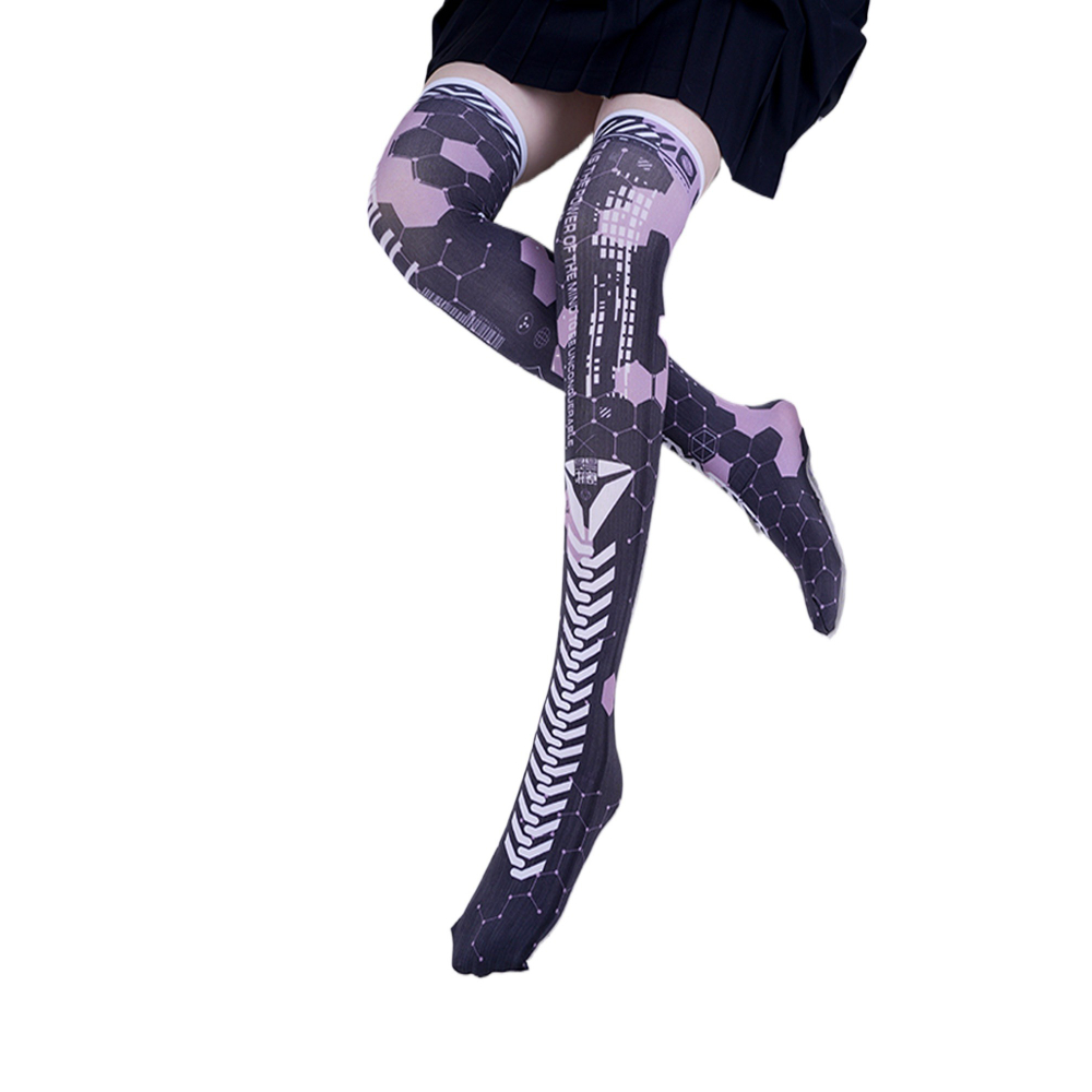 อะนิเมะ เกม หุ่นยนต์ AI เมค ถุ - Knee High Sock Women บทวิจารณ์และราคา