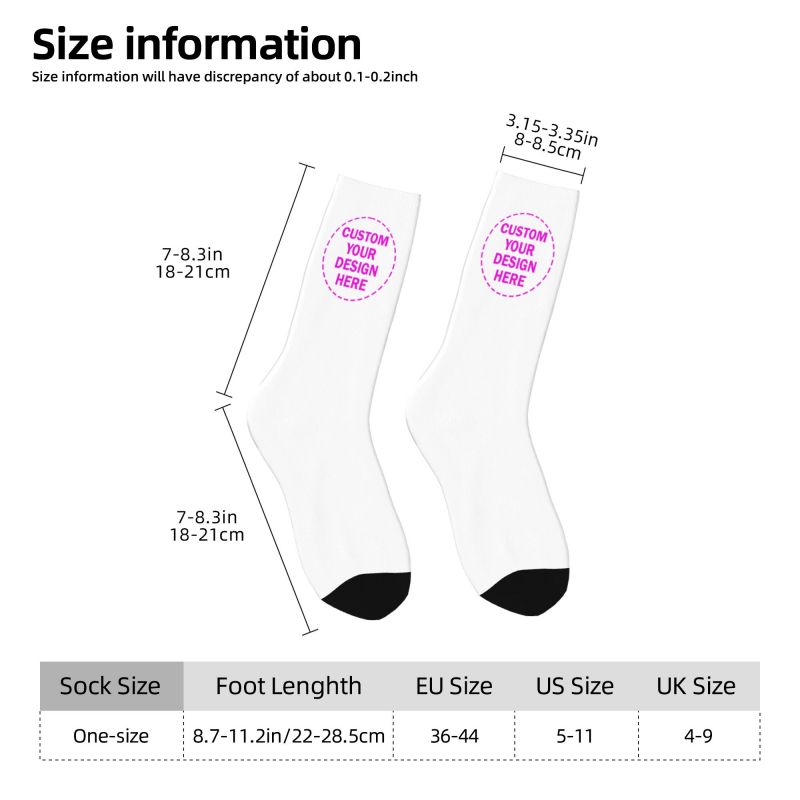 ถุงเท้าลายสกรีนส่วนตัว โลโก้ ข - Dress Sock Men บทวิจารณ์และราคา