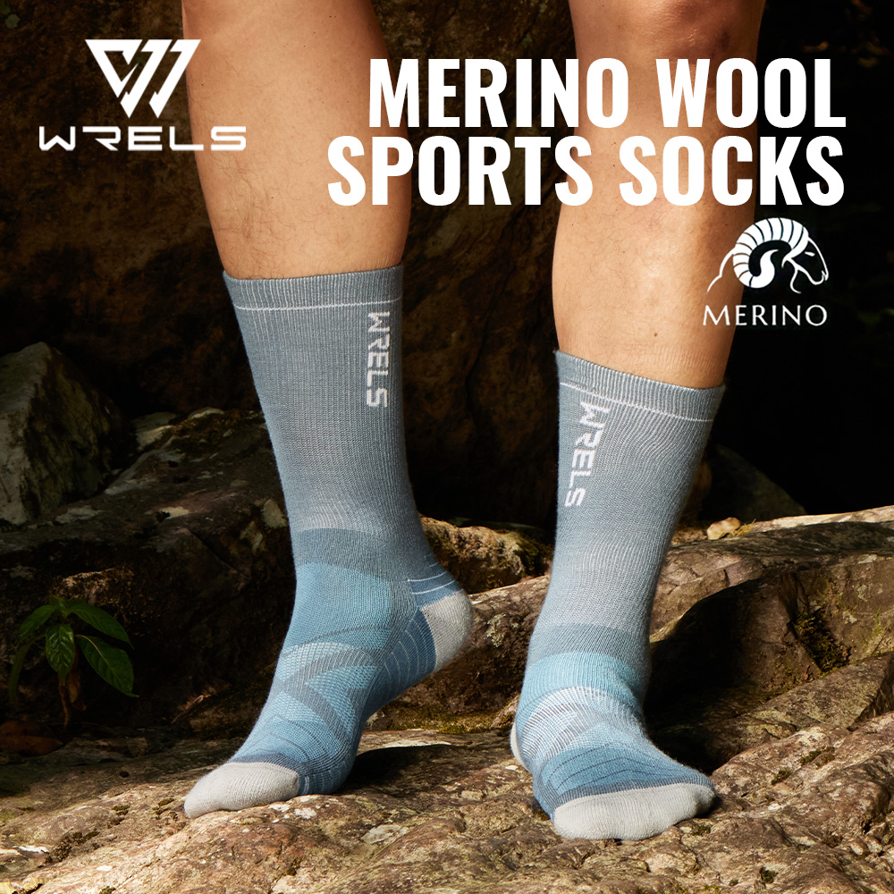 ถุงเท้าขนแกะเมอริโน WRELS 1/2/ - Wool Hiking Sock บทวิจารณ์และราคา