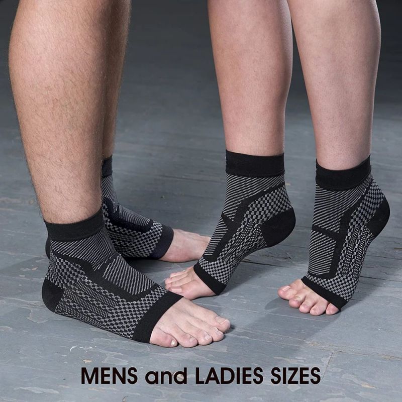 1 คู่กีฬาข้อเท้าสนับสนุนรั้งกา - Ankle Brace Sock บทวิจารณ์และราคา