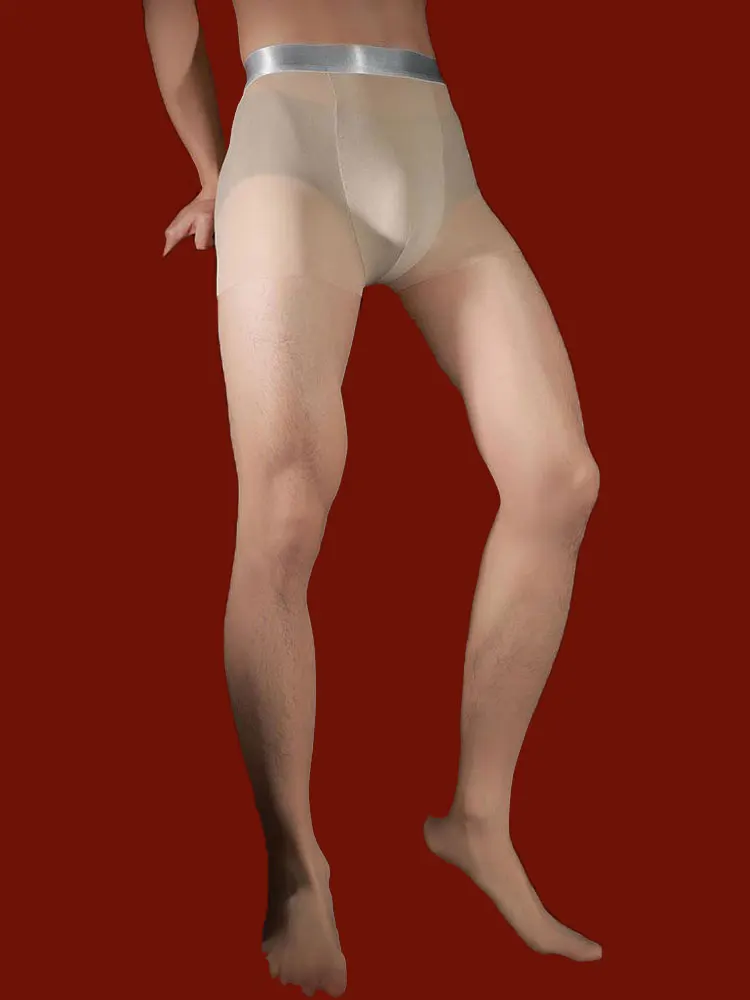 กางเกงรัดรูปผู้ชายสีเงินแบบไร้ - Tights Pantyhose Sheer บทวิจารณ์และราคา