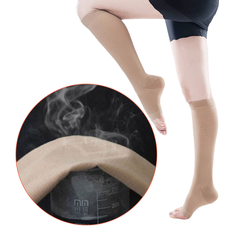 S-5XL รัดน่องทางการแพทย์2ชิ้น/ - Compression Sock Medical บทวิจารณ์และราคา